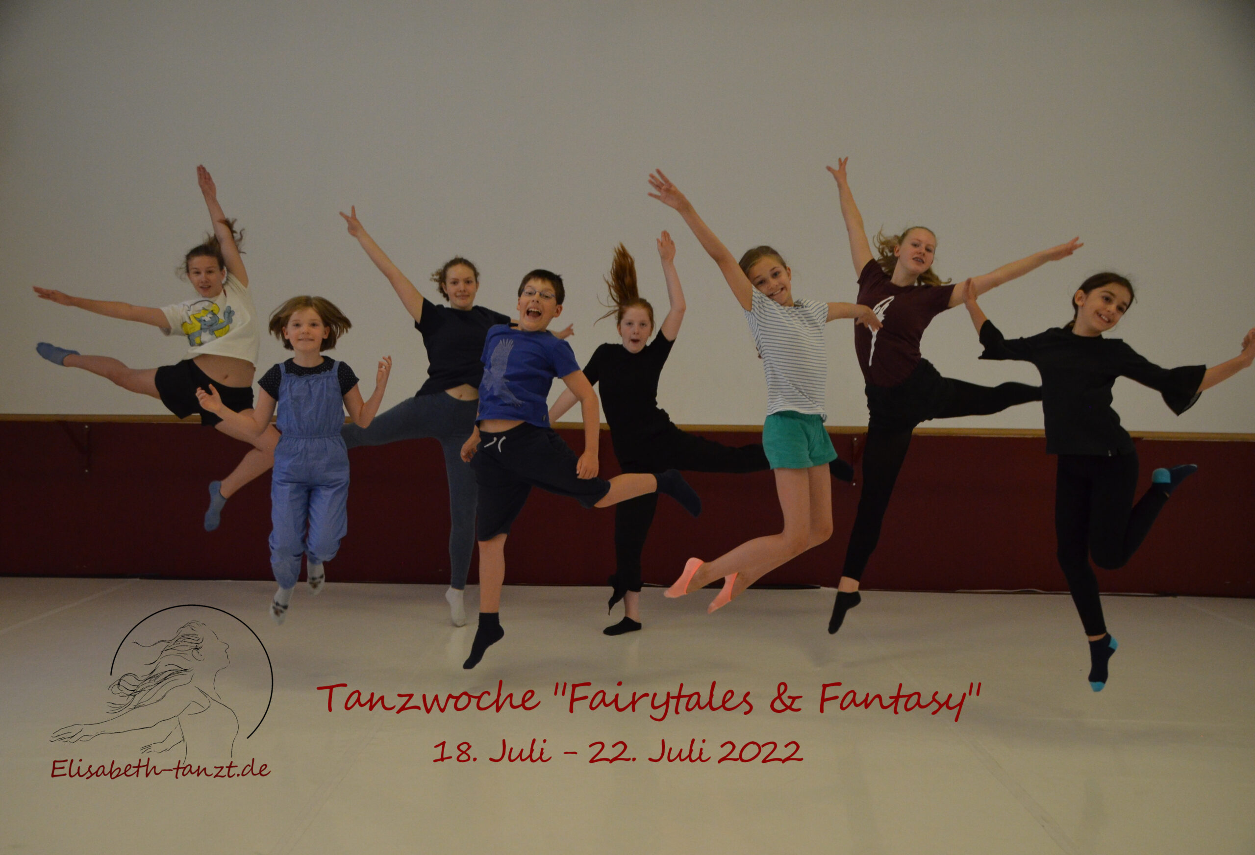 Tanzwoche Sommerferien Leipzig Fairytales & Fantasy Contemporary Dance Kindertanz