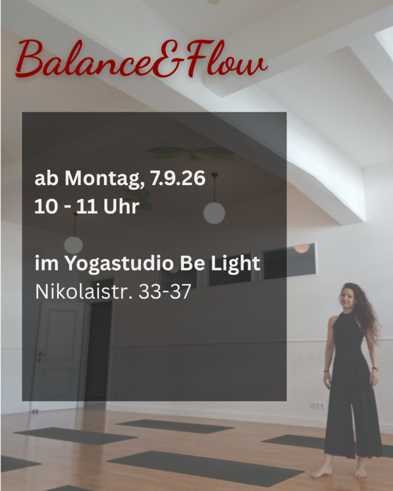 Balance & Flow Elisabeth Krause Belight Leipzig Yoga